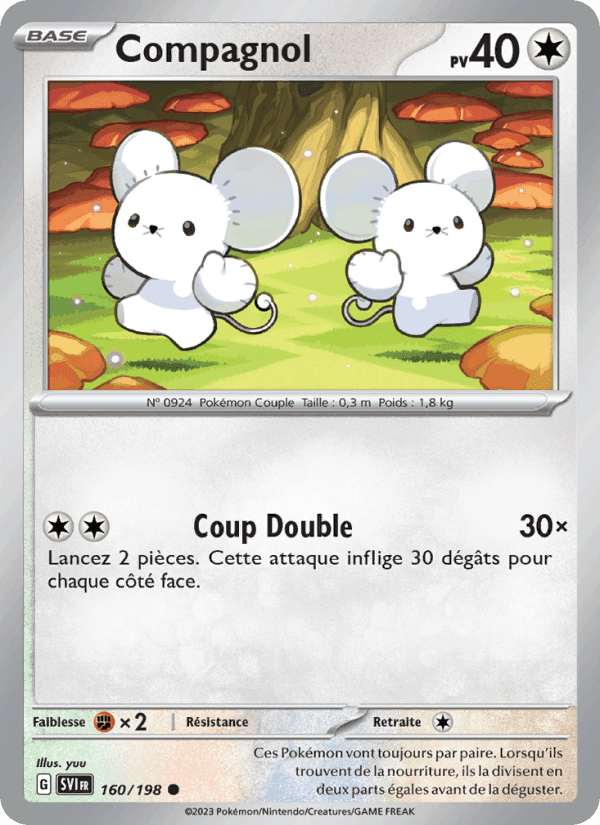 Compagnol, carte 160 de Écarlate et Violet