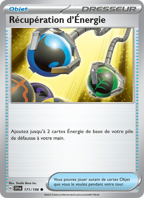 Récupération d'Énergie, carta 171 di Écarlate et Violet