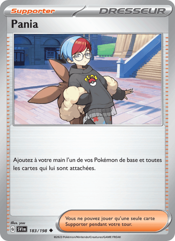 Pania, card 183 from Écarlate et Violet