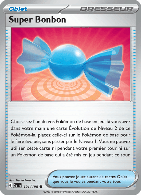 Super Bonbon, carte 191 de Écarlate et Violet
