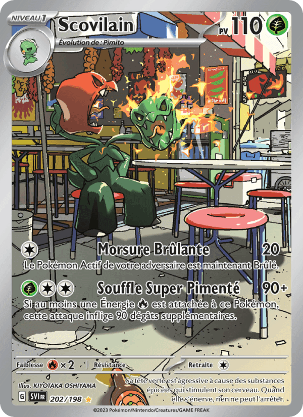 Scovilain, card 202 from Écarlate et Violet