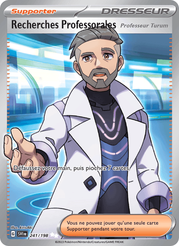 Recherches Professorales, card 241 from Écarlate et Violet