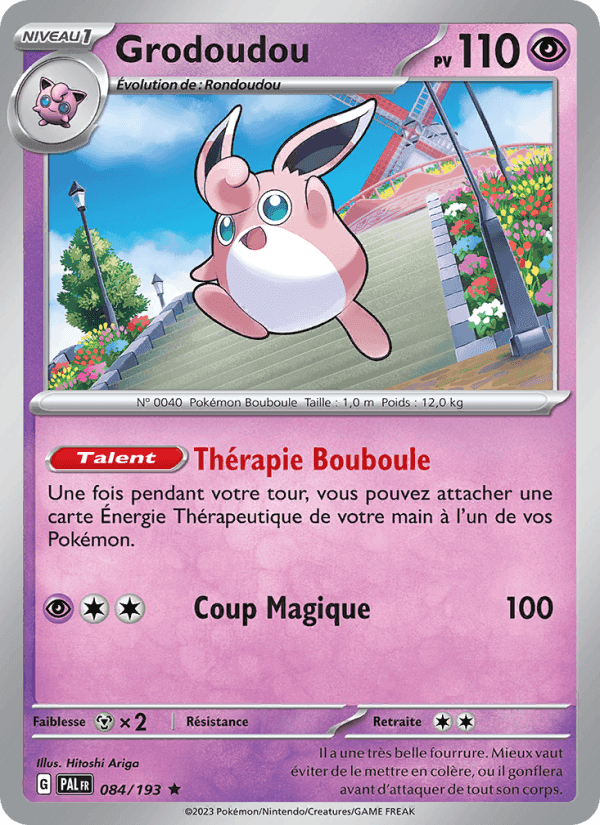 Grodoudou, card 084 from Évolutions à Paldea