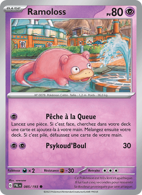 Ramoloss, card 085 from Évolutions à Paldea