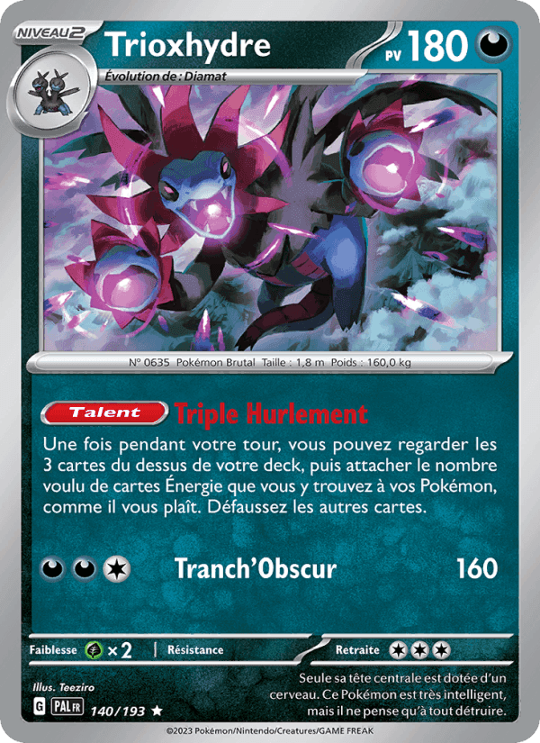 Trioxhydre, card 140 from Évolutions à Paldea