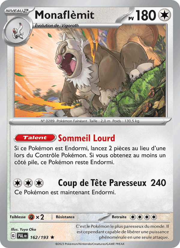 Évolutions à Paldea の 162 番、Monaflèmit
