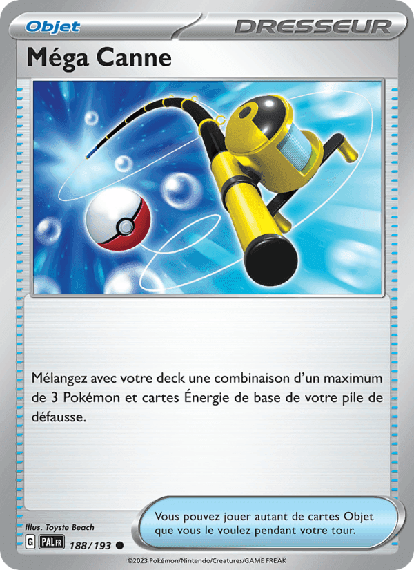 Méga Canne, card 188 from Évolutions à Paldea