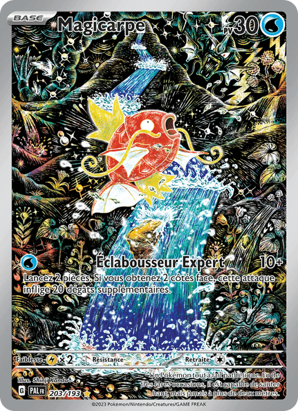 Magicarpe, carte 203 de Évolutions à Paldea