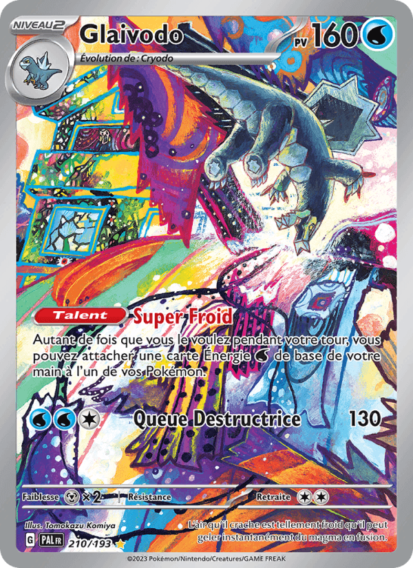 Glaivodo, card 210 from Évolutions à Paldea