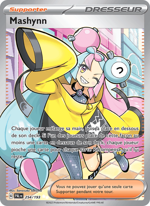 Mashynn, card 254 from Évolutions à Paldea