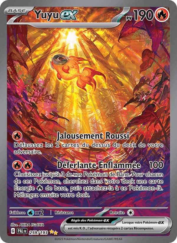 Yuyu-ex, carta 259 de Évolutions à Paldea