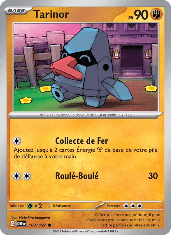 Tarinor, carta 107 di Flammes Obsidiennes