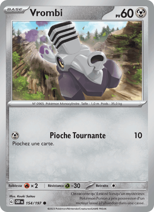 Vrombi, carte 154 de Flammes Obsidiennes
