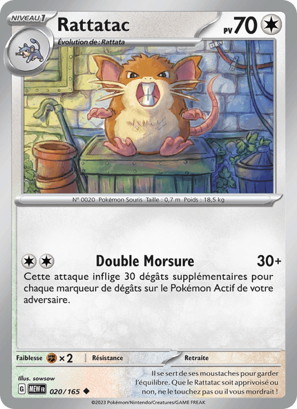 Rattatac, carte 020 de 151