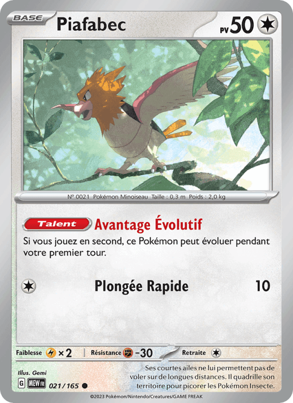 Piafabec, carta 021 de 151