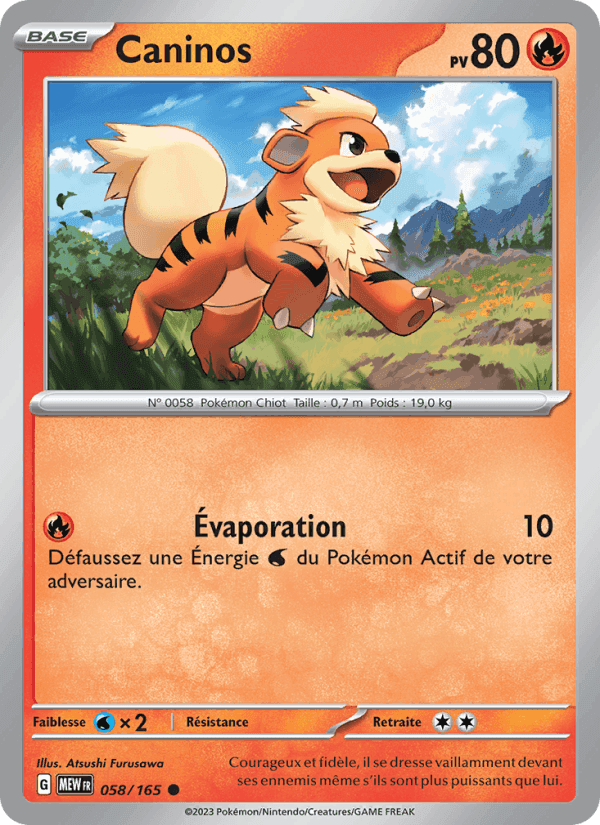 Caninos, card 058 from 151