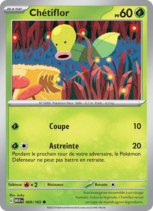Chétiflor, carta 069 de 151