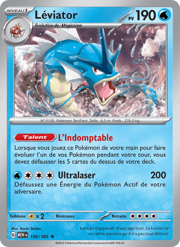Léviator, card 130 from 151
