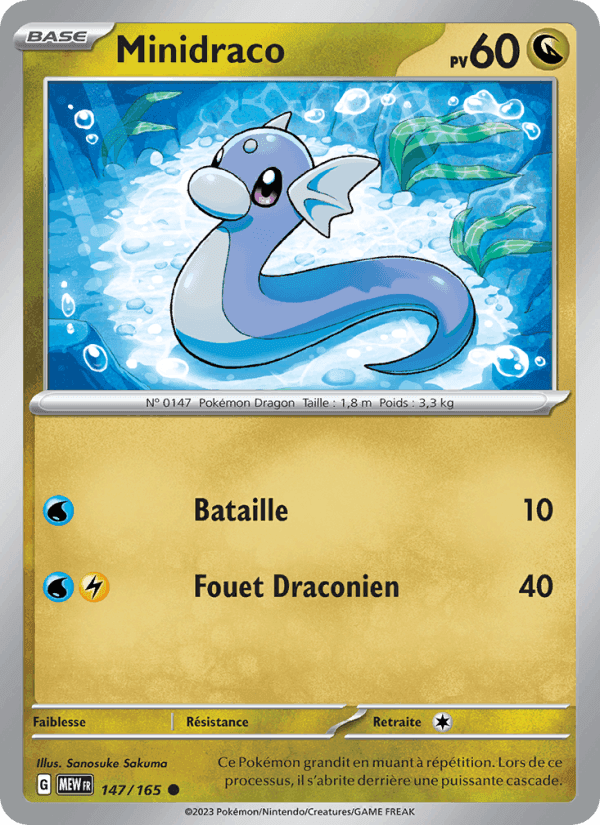 Minidraco, carte 147 de 151