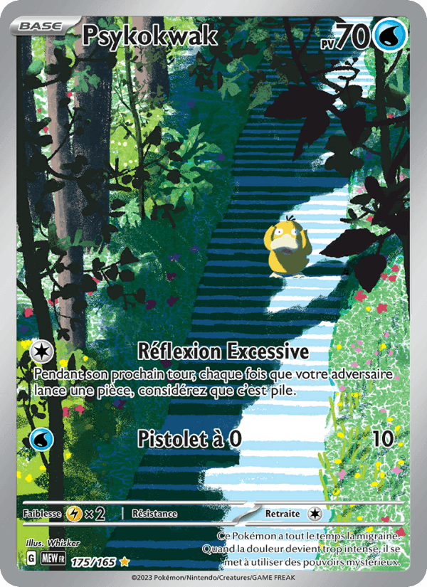 Psykokwak, carte 175 de 151
