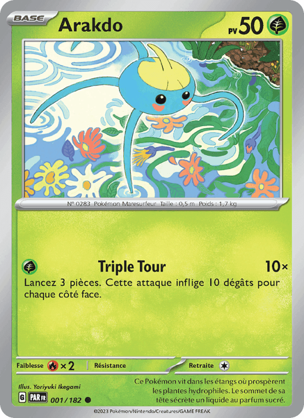 Arakdo, carte 001 de Faille Paradoxe