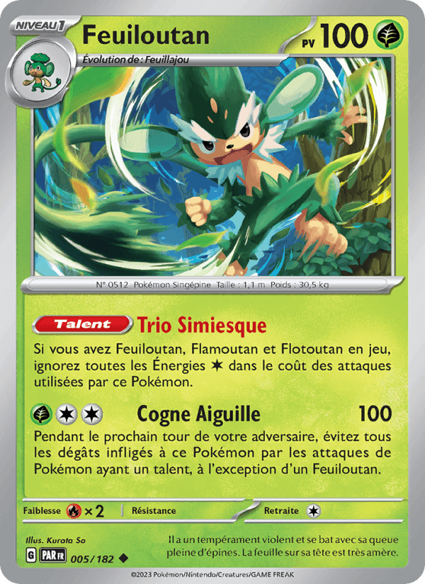 Feuiloutan, card 005 from Faille Paradoxe
