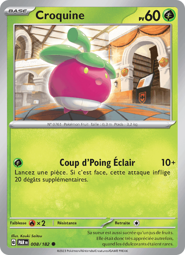 Croquine, carte 008 de Faille Paradoxe