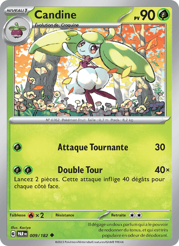 Candine, carte 009 de Faille Paradoxe