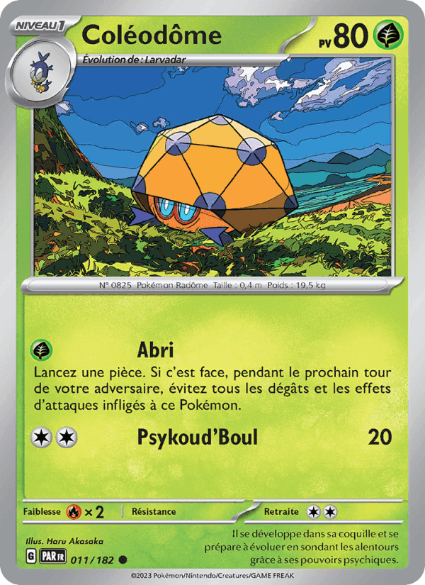 Coléodôme, carta 011 de Faille Paradoxe