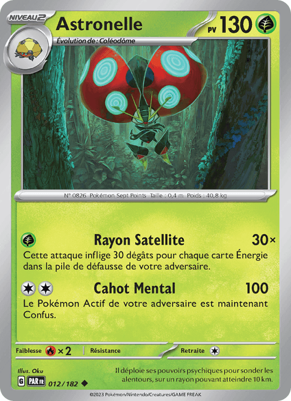 Astronelle, carte 012 de Faille Paradoxe