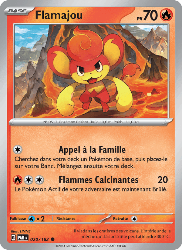 Flamajou, carte 020 de Faille Paradoxe
