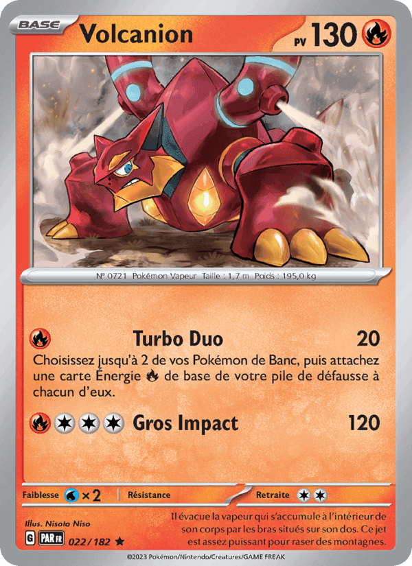 Faille Paradoxe の 022 番、Volcanion