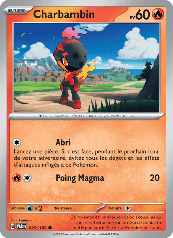 Charbambin, carte 025 de Faille Paradoxe