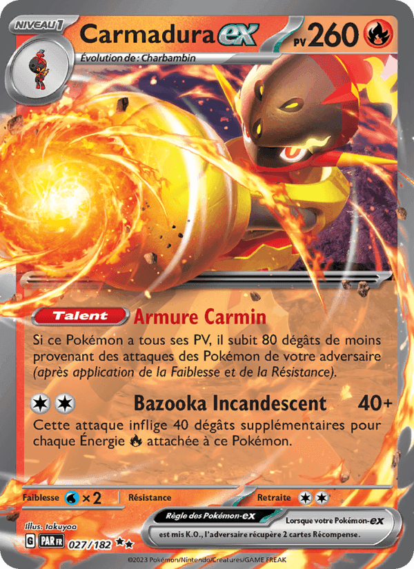 Carmadura-ex, carte 027 de Faille Paradoxe