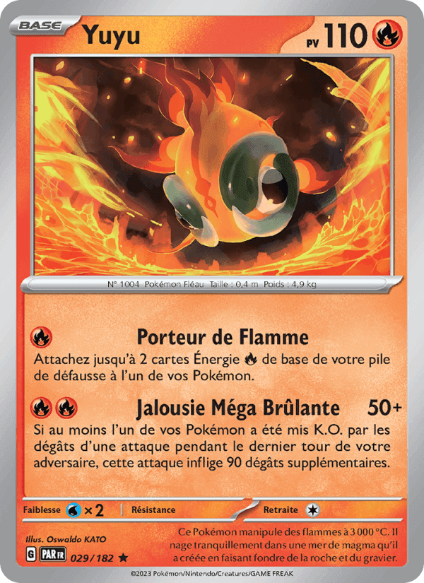 Yuyu, card 029 from Faille Paradoxe