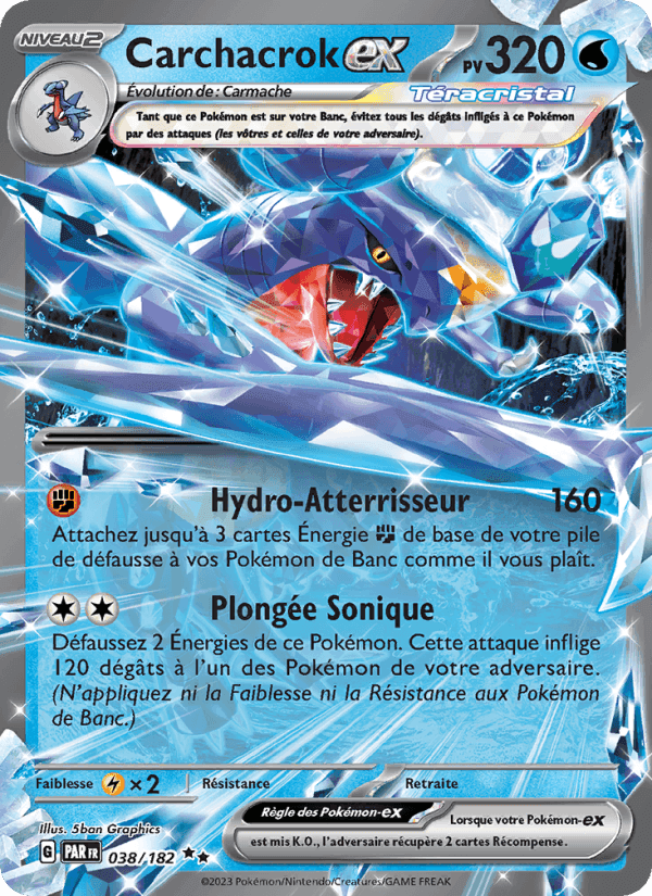 Carchacrok-ex, carte 038 de Faille Paradoxe