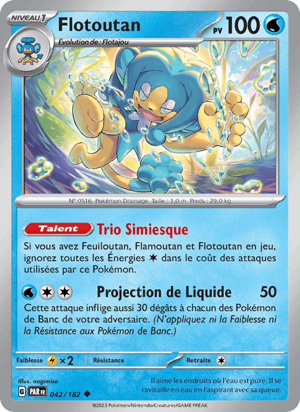 Flotoutan, carte 042 de Faille Paradoxe