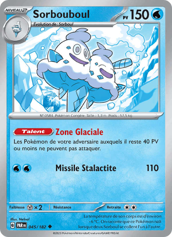 Sorbouboul, carte 045 de Faille Paradoxe