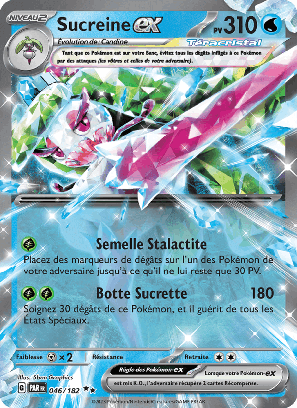 Sucreine-ex, carte 046 de Faille Paradoxe