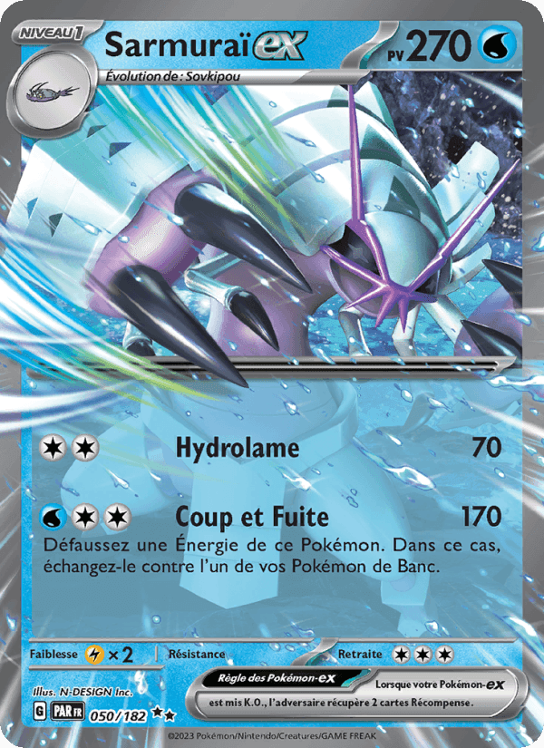 Sarmuraï-ex, carte 050 de Faille Paradoxe