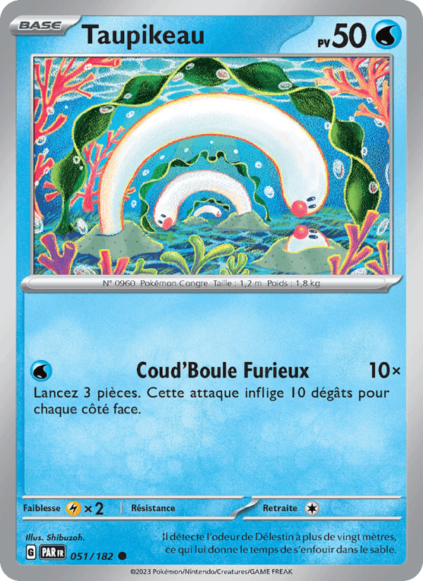 Taupikeau, carta 051 di Faille Paradoxe