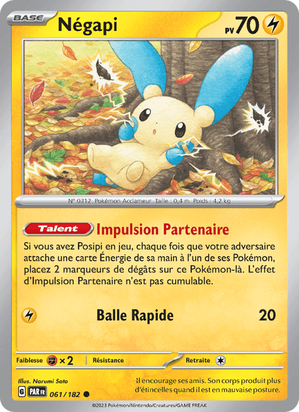 Négapi, carte 061 de Faille Paradoxe