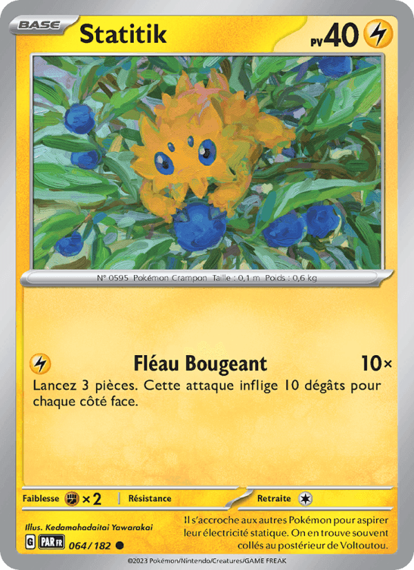 Statitik, card 064 from Faille Paradoxe