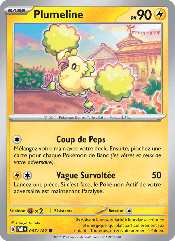Plumeline, card 067 from Faille Paradoxe