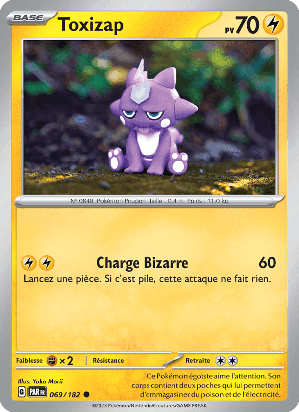 Toxizap, carte 069 de Faille Paradoxe