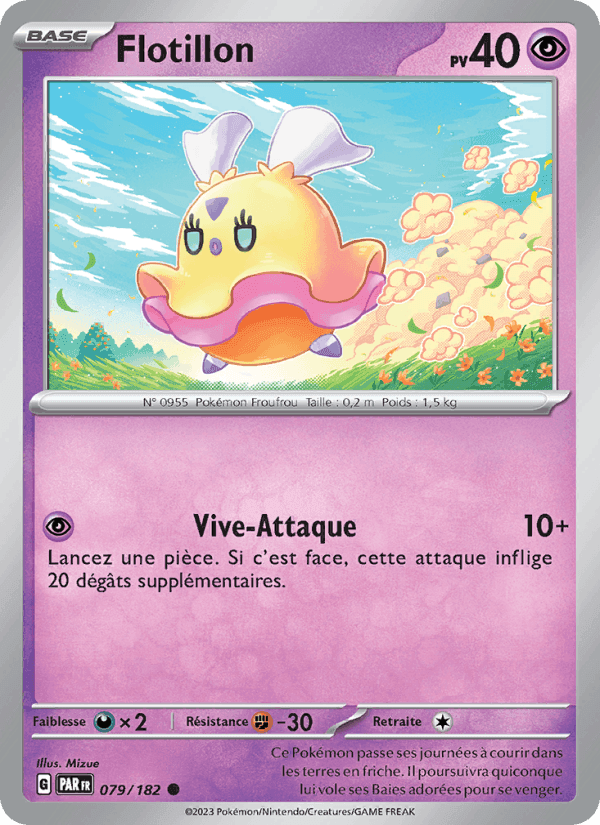Flotillon, carte 079 de Faille Paradoxe