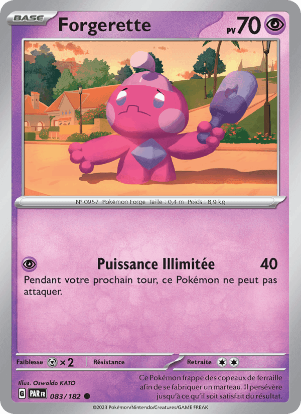 Forgerette, carte 083 de Faille Paradoxe