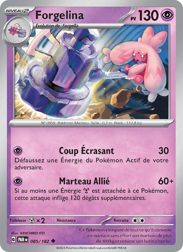 Forgelina, carte 085 de Faille Paradoxe