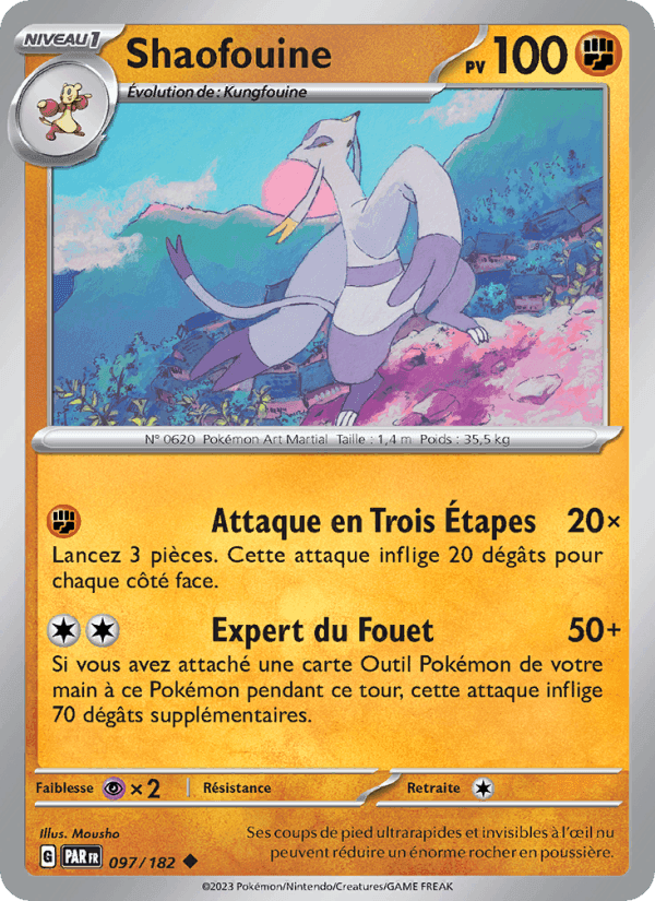 Shaofouine, carte 097 de Faille Paradoxe