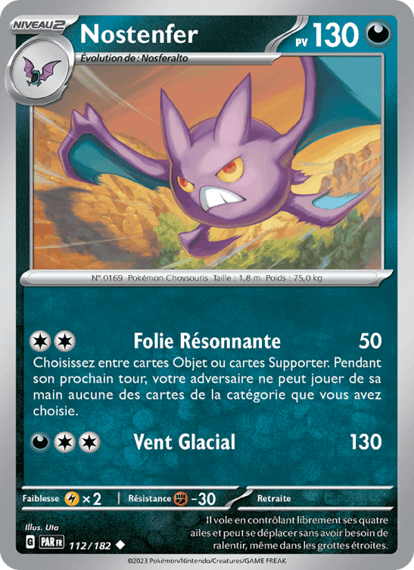 Nostenfer, card 112 from Faille Paradoxe